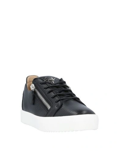 Shop Giuseppe Zanotti Sneakers In Black