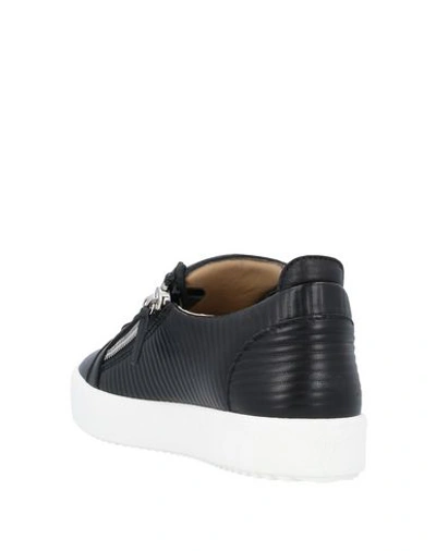 Shop Giuseppe Zanotti Sneakers In Black