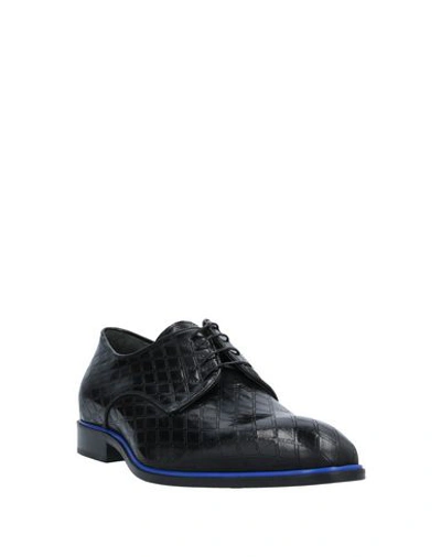 Shop Giovanni Conti Lace-up Shoes In Black