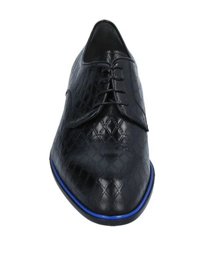 Shop Giovanni Conti Lace-up Shoes In Black