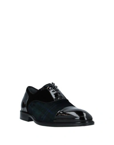 Shop Giovanni Conti Laced Shoes In Black