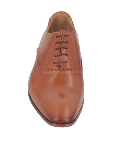 Shop Ps By Paul Smith Lace-up Shoes In Tan