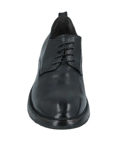 Moma Lace-up Shoes In Black