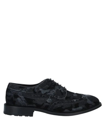 Shop Hydrogen Laced Shoes In Black