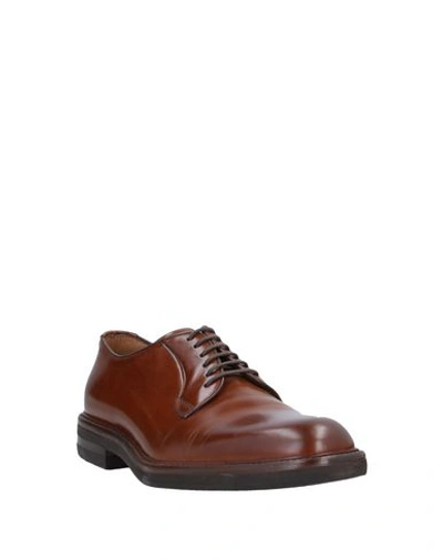 Shop Henderson Baracco Laced Shoes In Brown