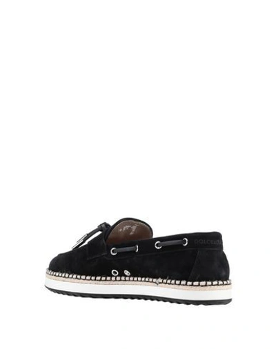 Shop Dolce & Gabbana Loafers In Black