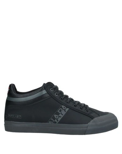 Shop Napapijri Sneakers In Black