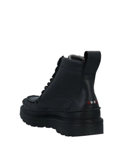 Shop Napapijri Ankle Boots In Black
