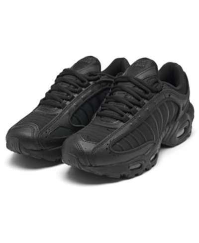 Shop Nike Air Max Tailwind Iv Running Sneakers From Finish Line In Black