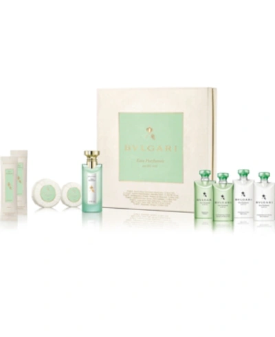 Shop Bvlgari 9-pc. Eau Parfumee Au The Vert Guest Set