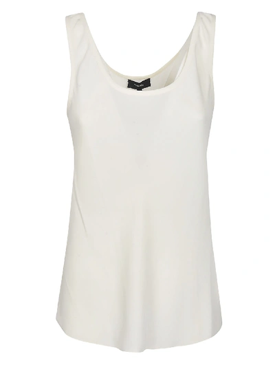 Shop Theory Scoop Tank Top In Ivory