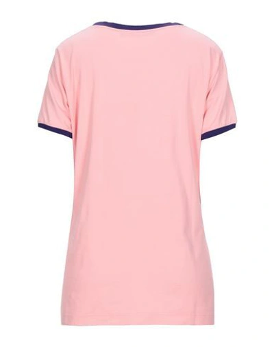Shop Dolce & Gabbana Woman T-shirt Pink Size 4 Cotton, Elastane