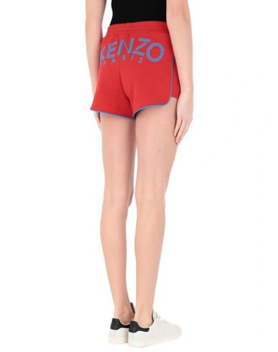 Shop Kenzo Shorts In Red