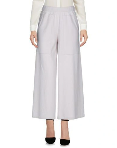 Shop Anneclaire Pants In Light Grey