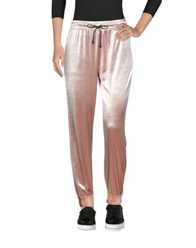 Shop C-clique Woman Pants Blush Size Xs Polyester, Elastane In Pink