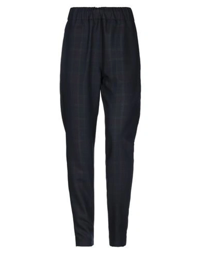 Shop Boglioli Casual Pants In Dark Blue