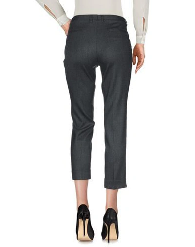 Shop Lardini Casual Pants In Steel Grey
