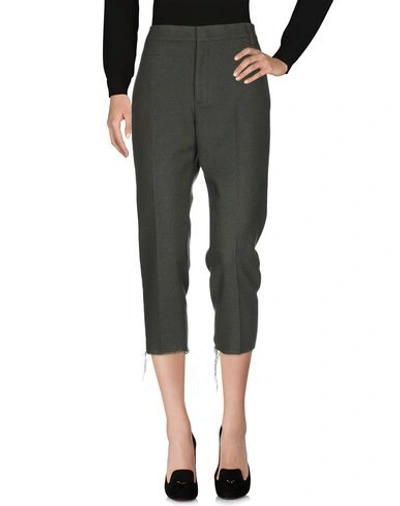 Dondup Pants In Military Green