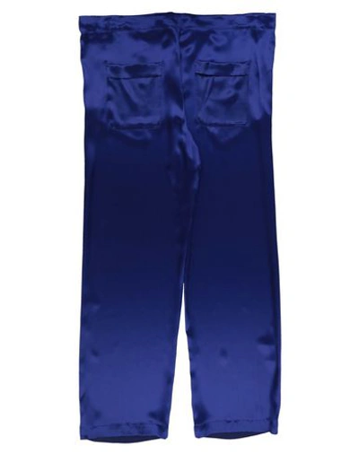 Shop Haider Ackermann Woman Pants Midnight Blue Size 6 Rayon, Silk