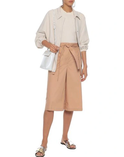 Shop Jil Sander 3/4-length Shorts In Pale Pink