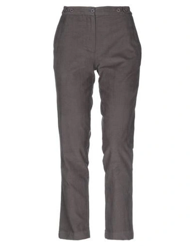 Shop Swildens Casual Pants In Steel Grey