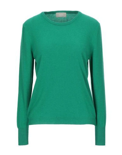 Shop Drumohr Woman Sweater Green Size Xl Cashmere
