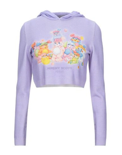 Shop Jeremy Scott Sweater In Lilac