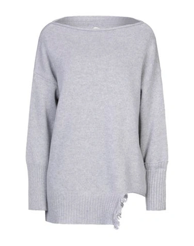 Shop Liviana Conti Sweaters In Grey