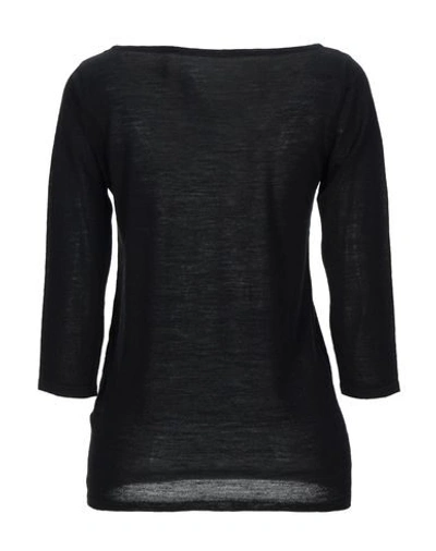 Shop Sottomettimi Woman Sweater Black Size Xl Merino Wool