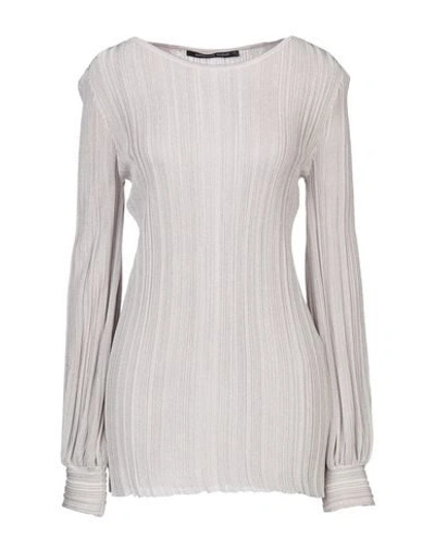 Shop Antonino Valenti Sweater In Dove Grey