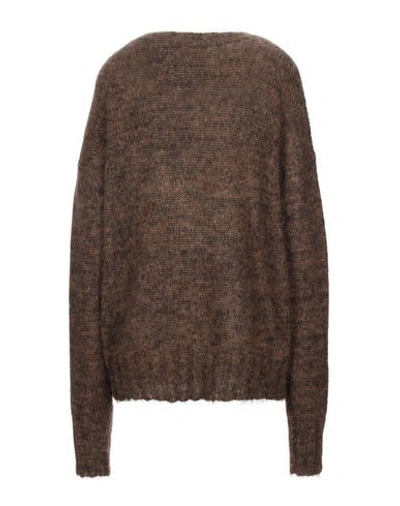 Shop Plan C Sweaters In Brown