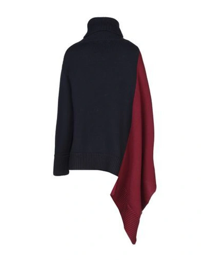 Shop Monse Turtleneck In Dark Blue