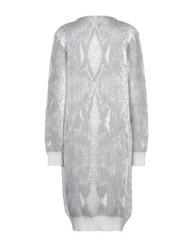 Shop Amiri Woman Cardigan Grey Size M Wool, Cashmere