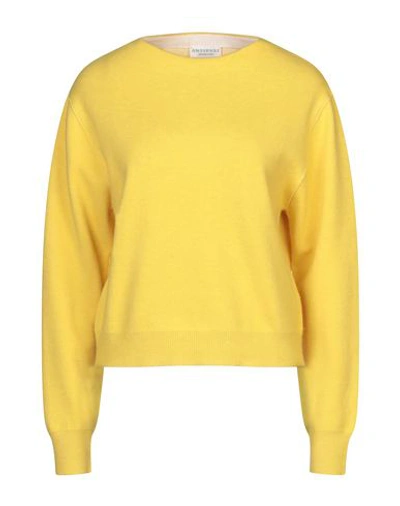 Shop Antipast Sweaters In Yellow