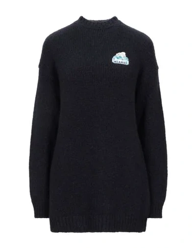 Shop Alanui Sweater In Dark Blue