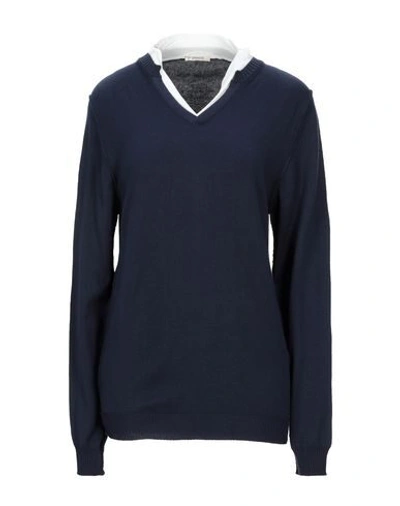 Shop Bellwood Sweater In Dark Blue