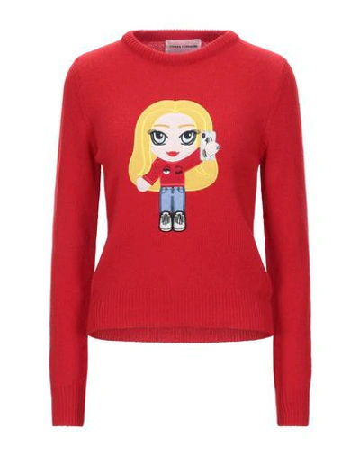 Shop Chiara Ferragni Sweaters In Red