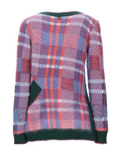 Shop High By Claire Campbell Sweaters In Blue