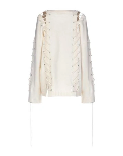 Shop Mcq By Alexander Mcqueen Sweaters In Ivory