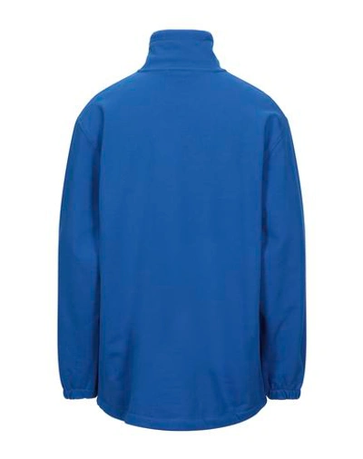 Shop Mcq By Alexander Mcqueen Mcq Alexander Mcqueen Man Sweatshirt Blue Size M Cotton, Polyester