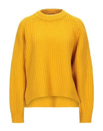 Shop Christian Wijnants Sweaters In Ocher