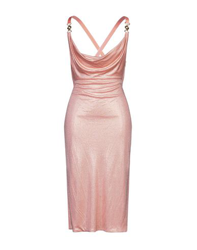salmon pink cocktail dress