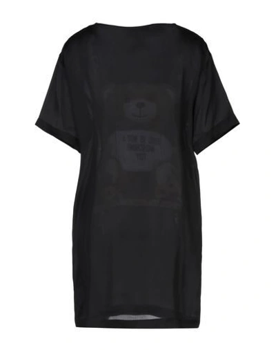 Shop Moschino Woman Mini Dress Black Size 2 Viscose