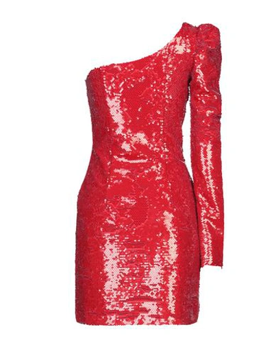 Shop Amen Short Dress In Red