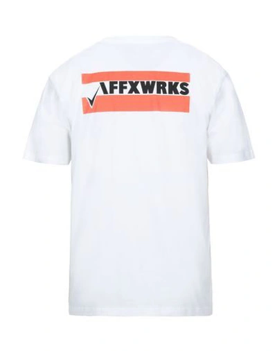 Shop Affix T-shirts In White