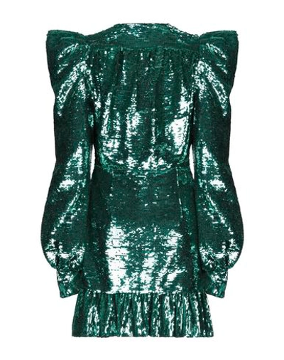 Shop Amen Short Dresses In Green