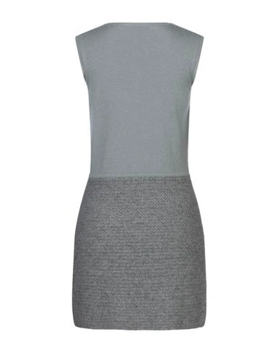 Shop Alyki Short Dresses In Grey