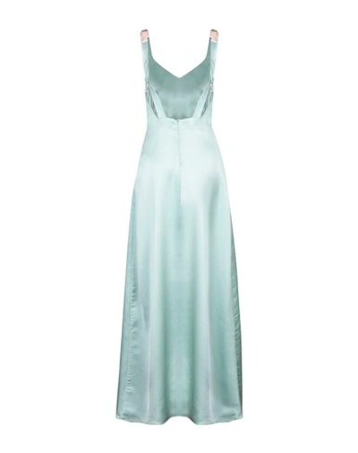 Shop Alessandro Dell'acqua Long Dresses In Light Green