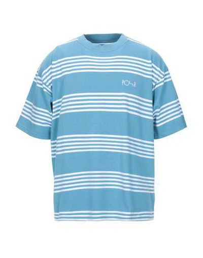 Shop Polar T-shirt In Sky Blue