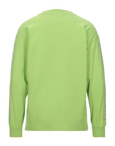 Shop Polar T-shirt In Acid Green